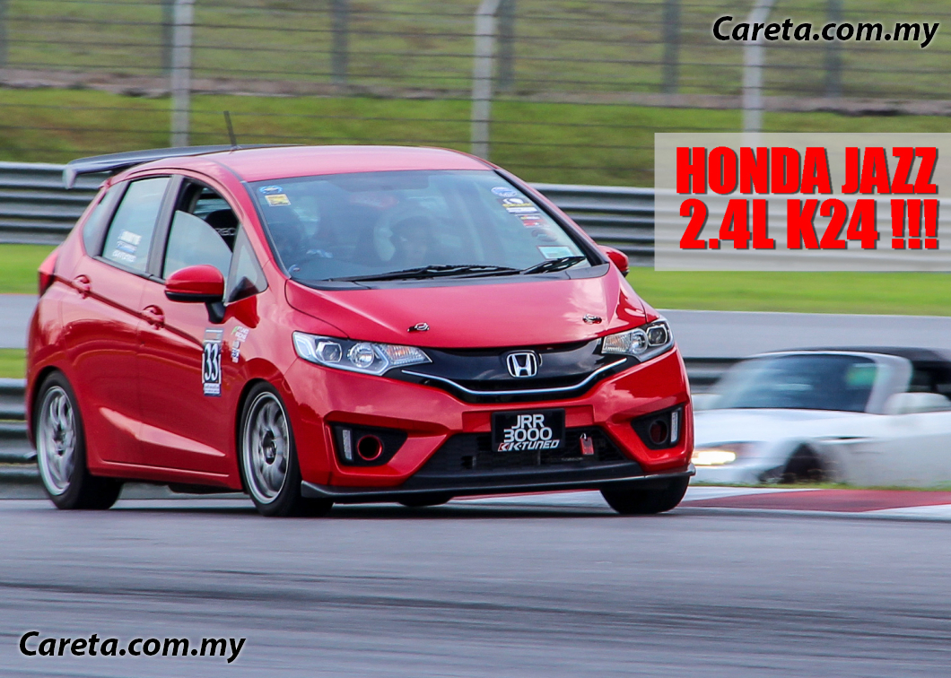 Jazz Johor enjin K24 2.4L! Careta